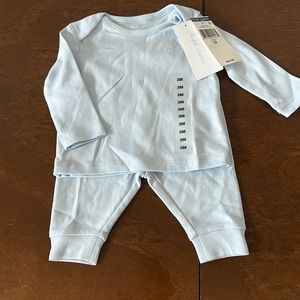 NWT Ralph Lauren 3M Light Blue 2 Piece Set